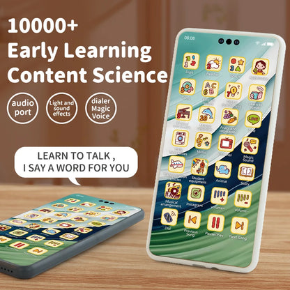 Toy cellphone educational tool