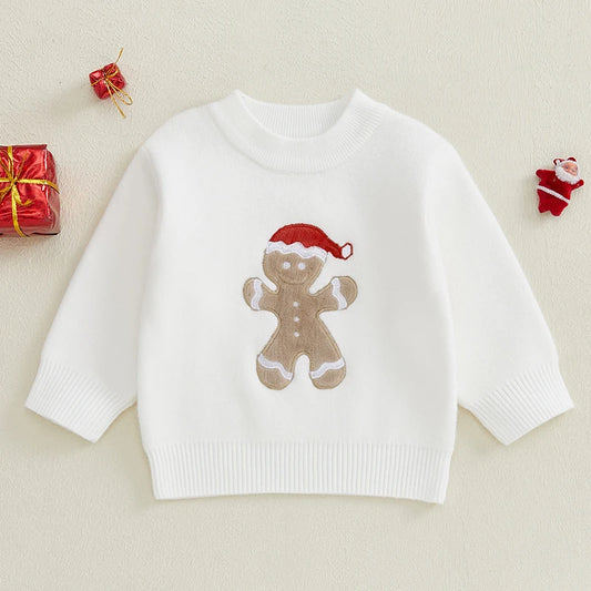 Baby gingerbread man Christmas jersey