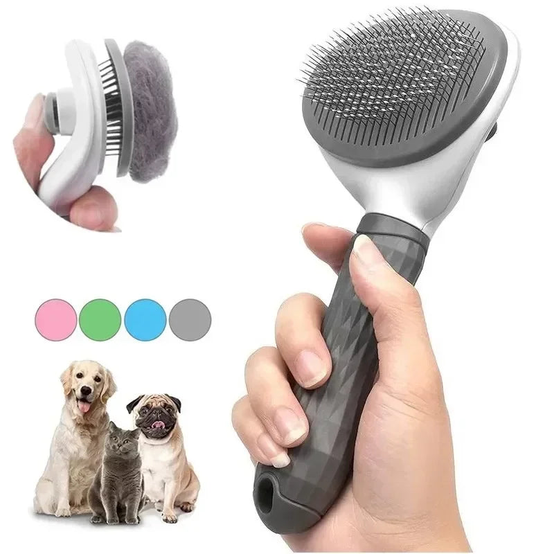 Stainless steel pet comb