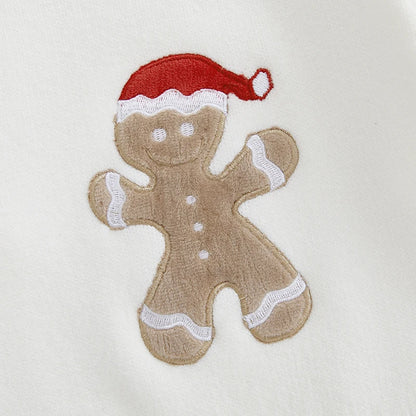 Baby gingerbread man Christmas jersey