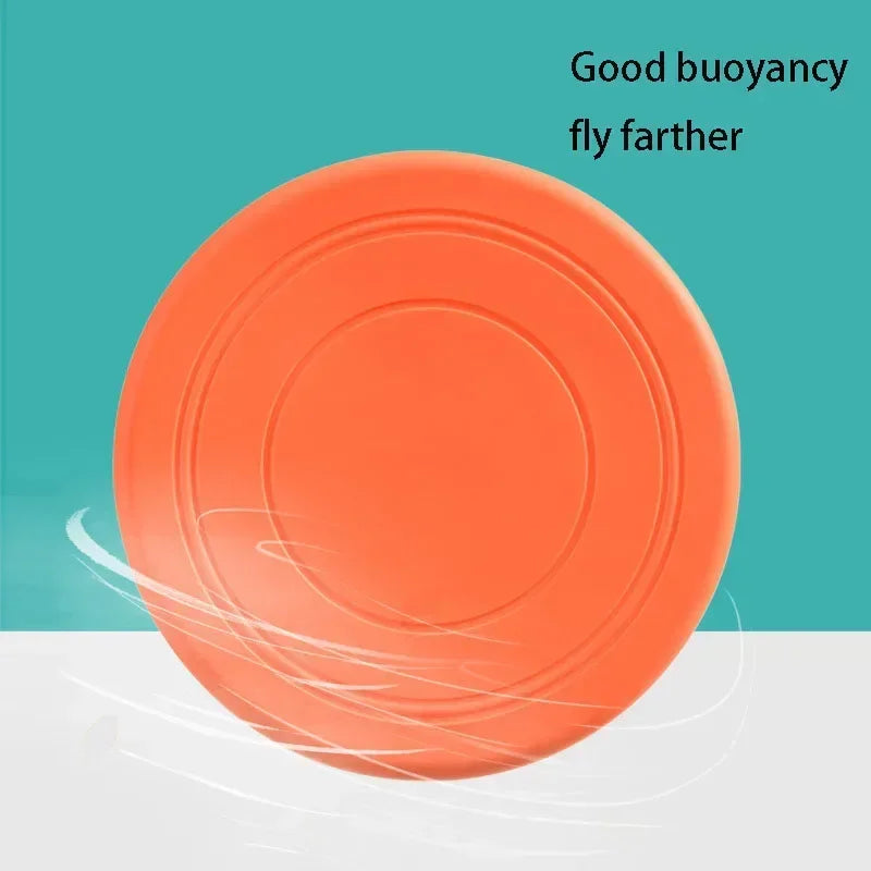 Dog frisbee long gliding