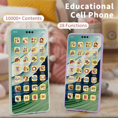 Toy cellphone educational tool