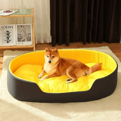 Sofa padded dog bed