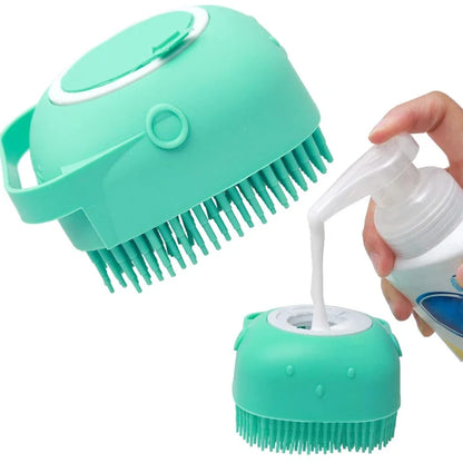 Shampoo brush for pets