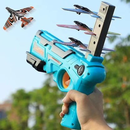 Plane launcher toy