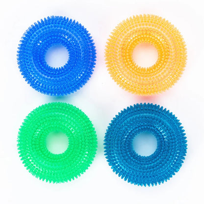 Durable circle chew toy for dogs