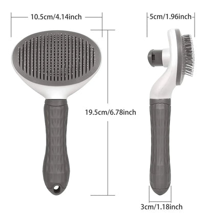 Stainless steel pet comb