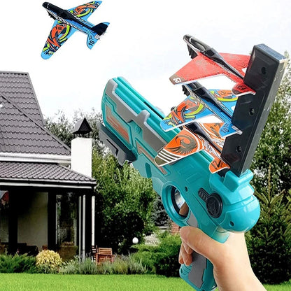 Plane launcher toy