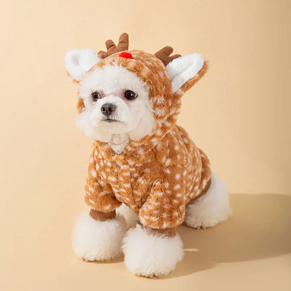 Reindeer dog costume