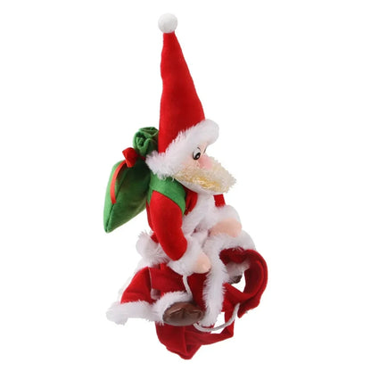 Santa riding dog costume