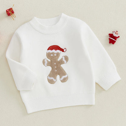 Baby gingerbread man Christmas jersey